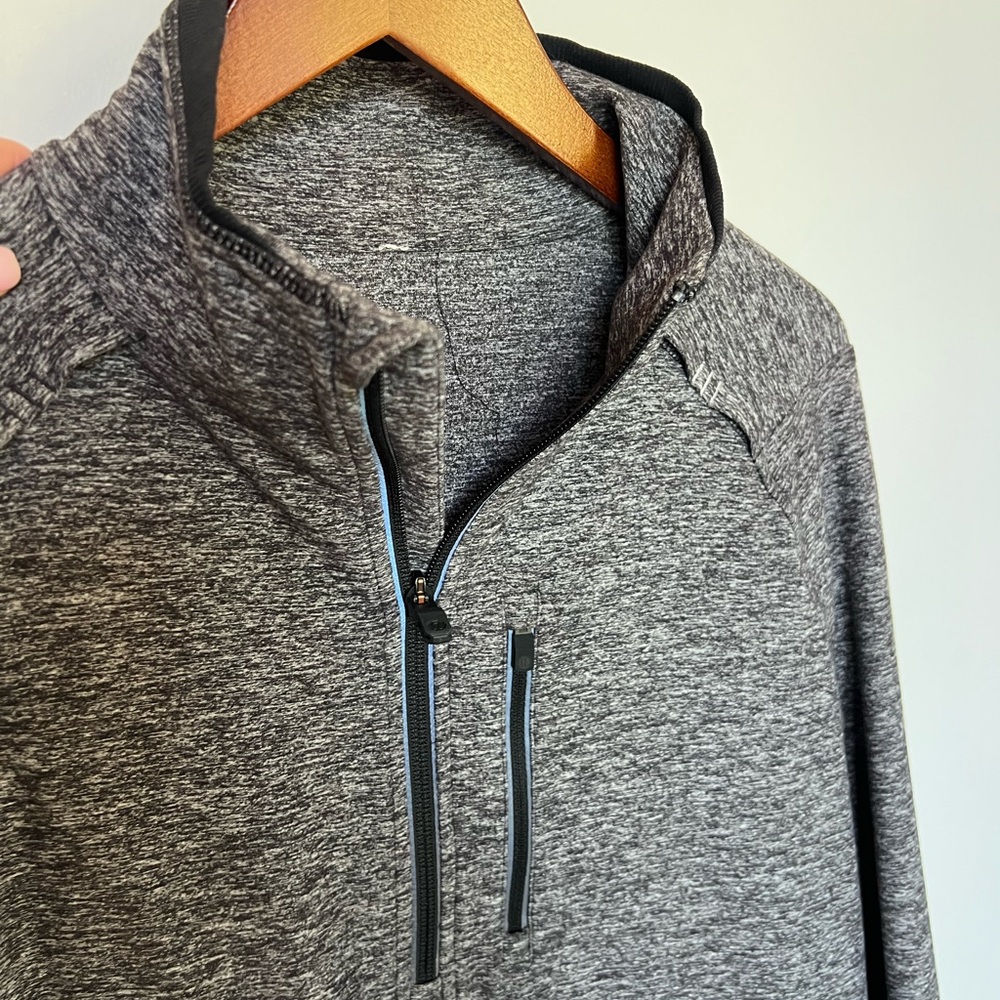 Gray Quarter-Zip Pullover Lululemon - image 2